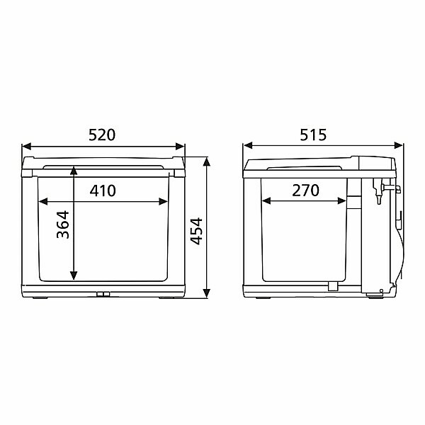 COOLFUN CK-40D HYBRID THERMOELECTRIC REFRIGERATOR + COMPRESSOR - Image 2