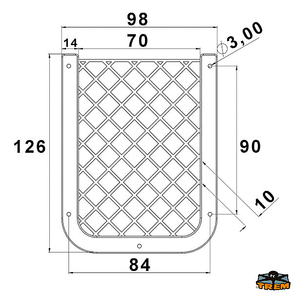 BLACK STORAGE NET 126X98 - Image 2