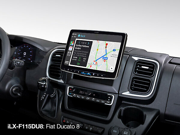 ALPINE ILX-F115DU8 11" MULTIMEDIA SYSTEM FOR DUCATO 8